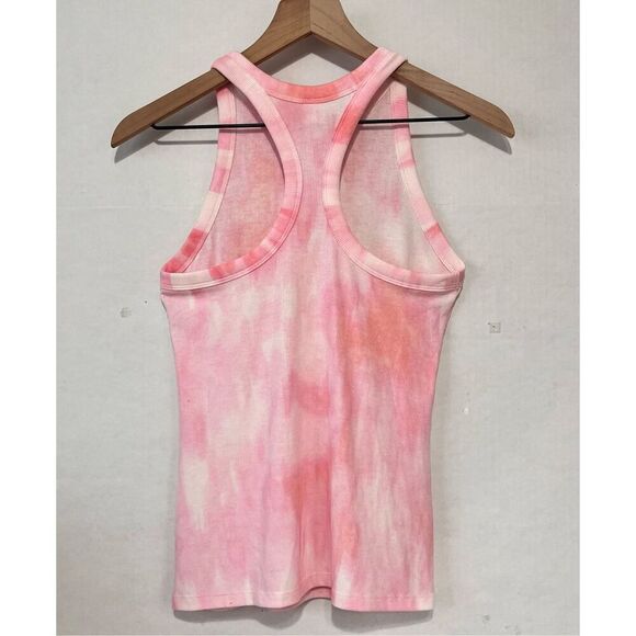 Old Navy Active Pink Tie Dye Tank Top   Size S - Picture 2 of 3